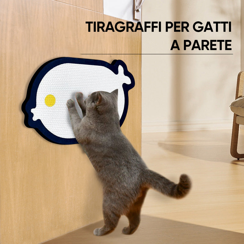🐱Tiragraffi piatto colorato per il montaggio a parete