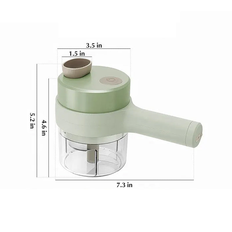🍆Frullatore trita aglio wireless 3 in 1
