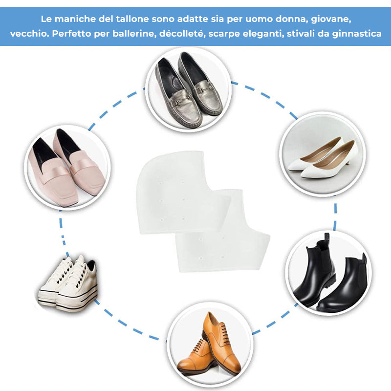 Copri tallone in silicone