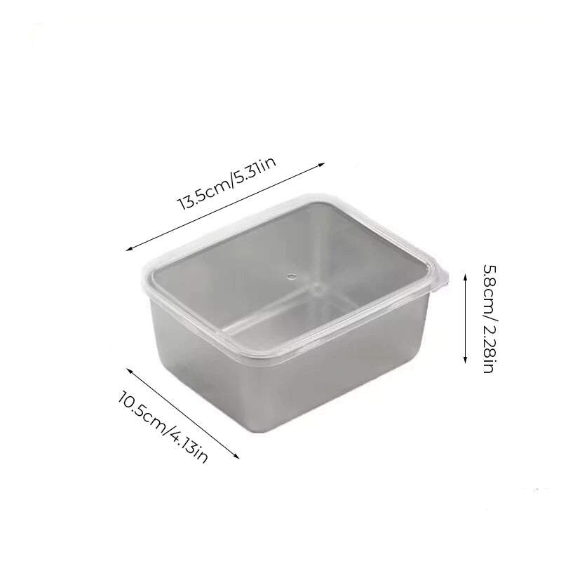 Vassoio multifunzionale in acciaio inox per la frutta