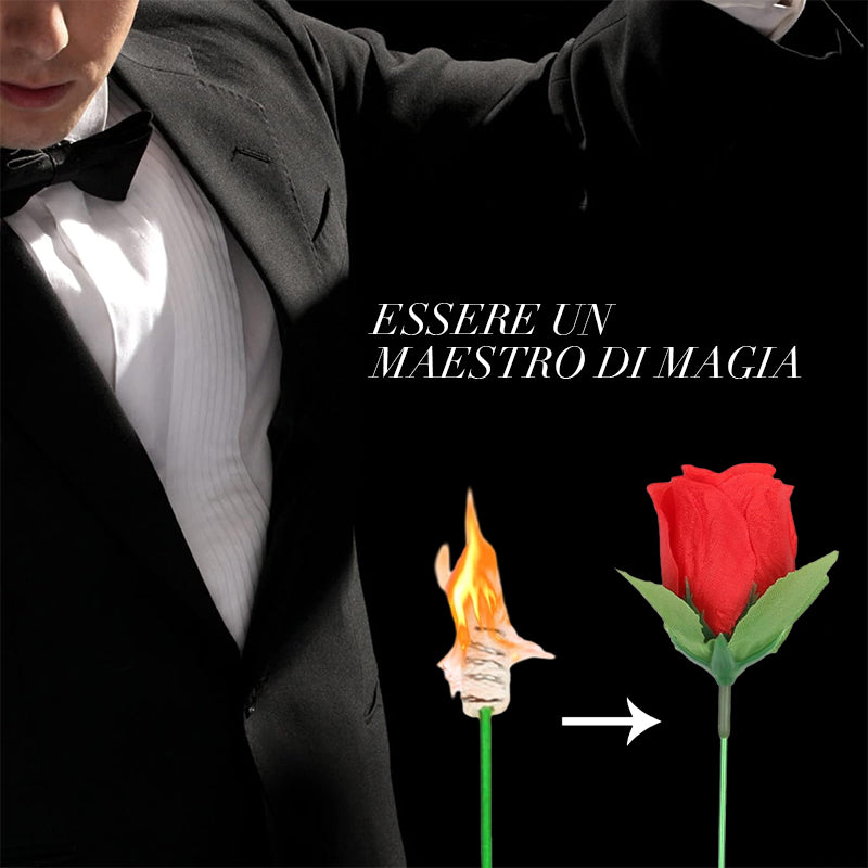 Trucco magico del fuoco Fiamma