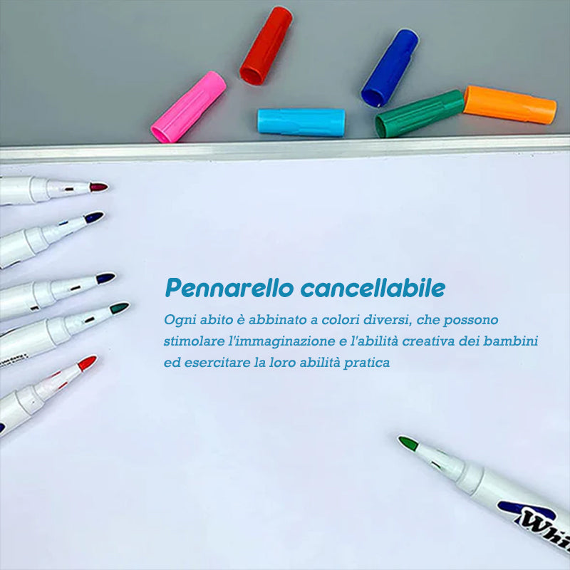 Disegni galleggianti con penna magica