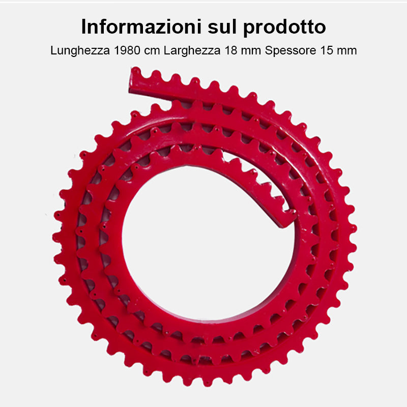Striscia di profilatura per la lavorazione del legno Saker
