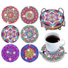🌸Sottobicchieri con diamanti Sottobicchieri con pittura con diamanti (Mandala)