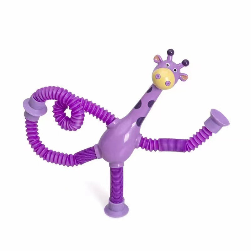 🎁Giocattolo giraffa con ventosa telescopica