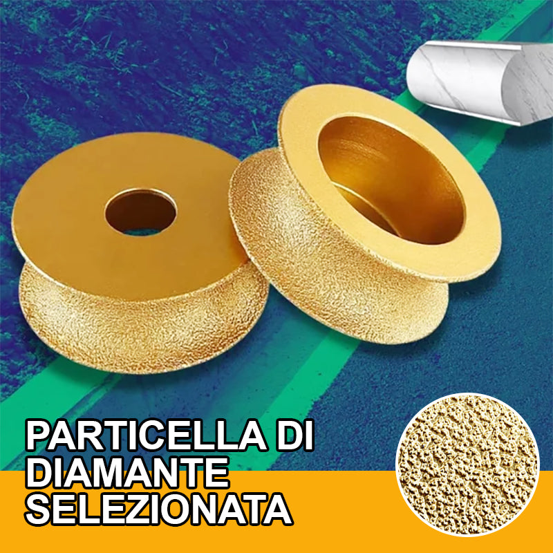 Mola diamantata per bordi
