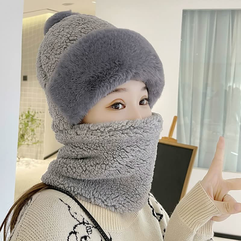 Cappello sciarpa antivento da ciclismo donna