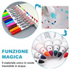 Disegni galleggianti con penna magica