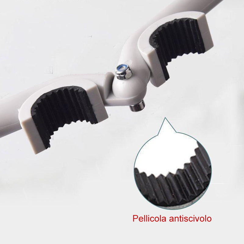 Chiave per rubinetto antiscivolo