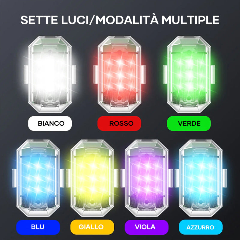 Luce stroboscopica LED wireless ad alta luminosità