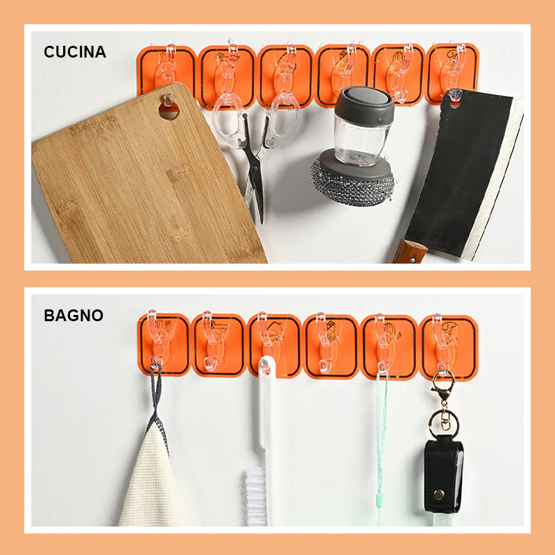 🔥vendita calda🔥6 ganci multifunzionali