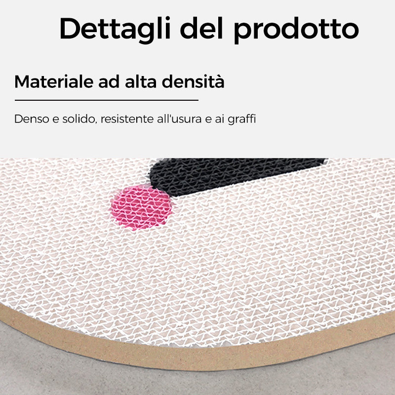 🐱Tiragraffi piatto colorato per il montaggio a parete