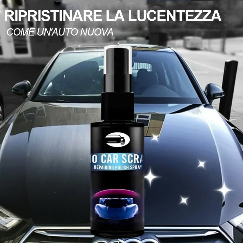 Spray per la riparazione dei graffi dell'auto