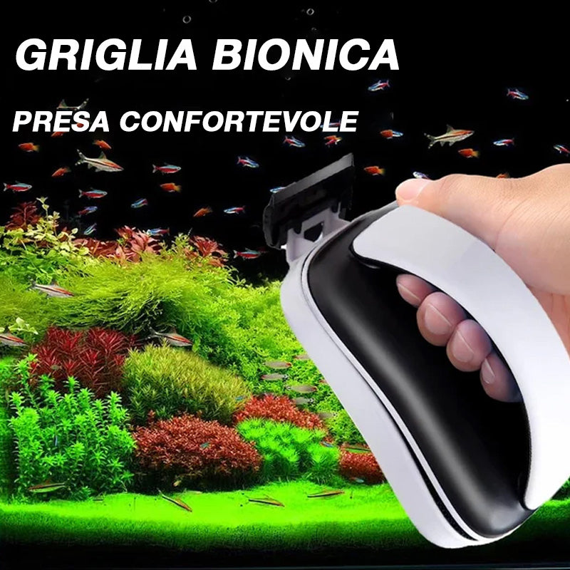 🐟Raschietto magnetico per l'acquario