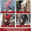 Set di sciarpe invernali da donna 3PCS