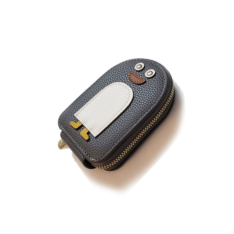 🐧Pinguini carini Portafoglio per carte di credito e monete in PU