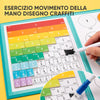 Puzzle magnetico con frazioni di libri per bambini