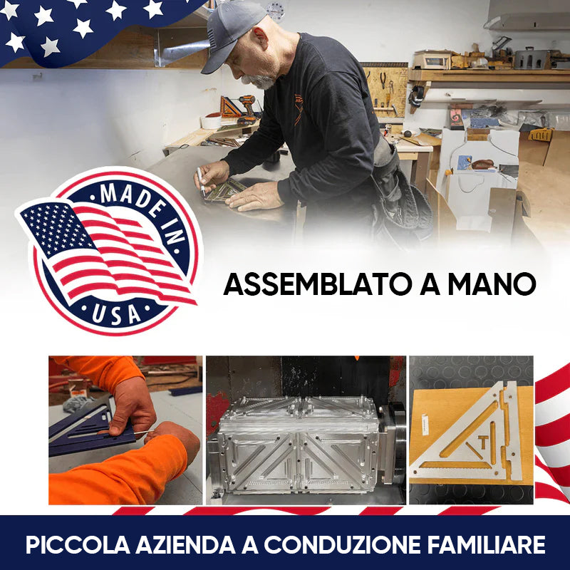 Strumento innovativo per la squadratura delle travi