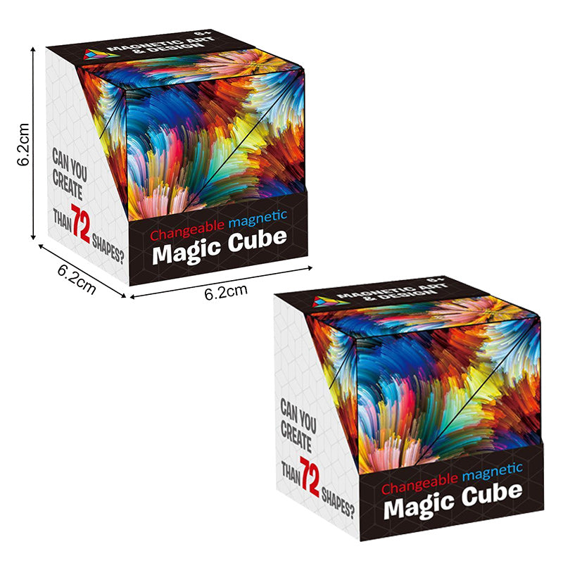 Cubo magico magnetico modificabile