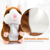 🐹Giocattoli di peluche ripieni di criceto parlante