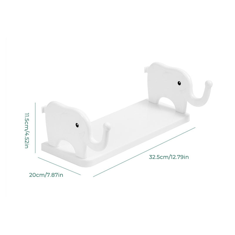 Scaffale multifunzionale a forma di elefante