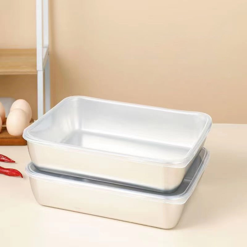 Vassoio multifunzionale in acciaio inox per la frutta