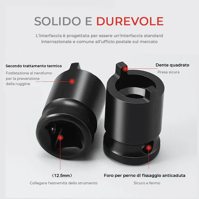 Chiave a bussola per smerigliatrice angolare