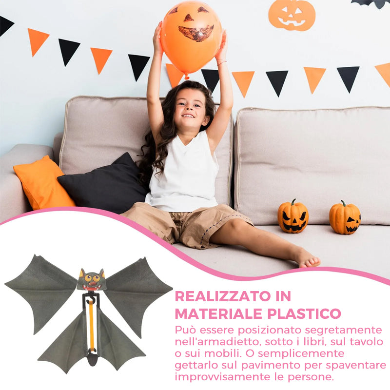 Scherzi divertenti che volano con il pipistrello