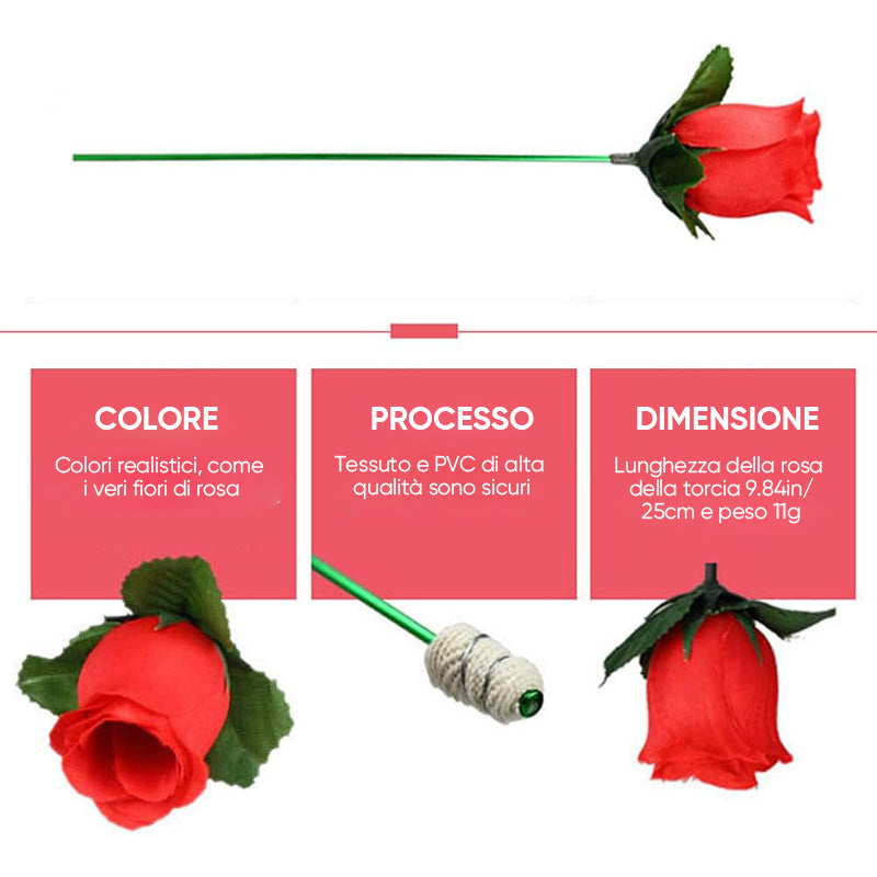 Trucco magico del fuoco Fiamma
