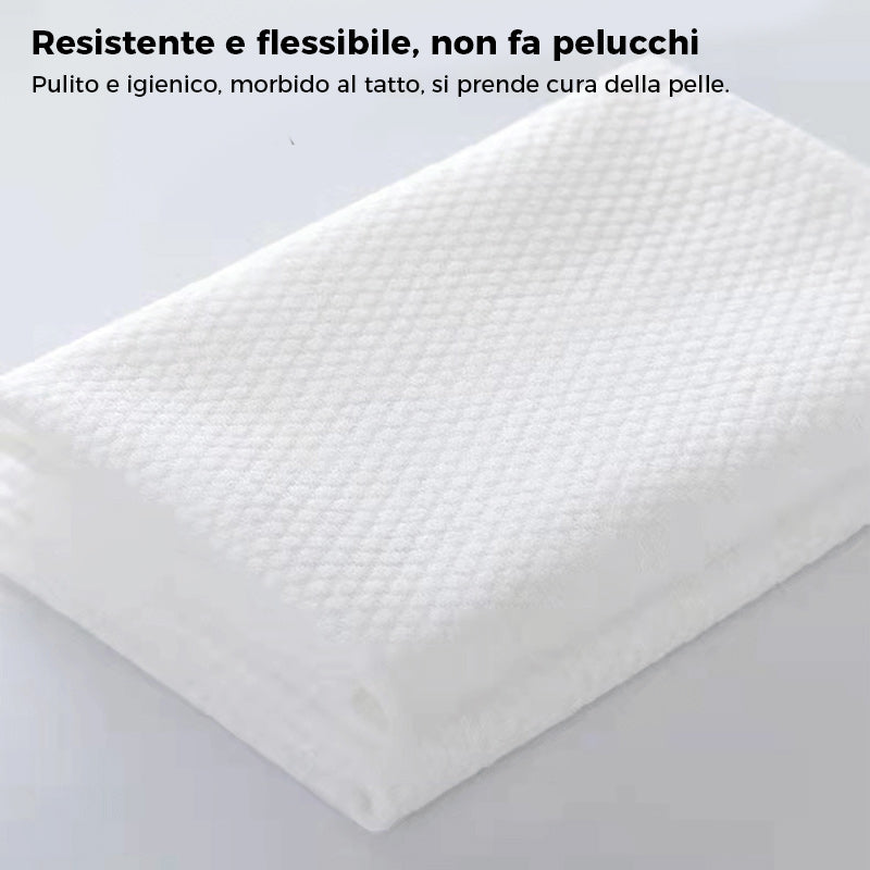 Asciugamano da bagno disinfettante monouso