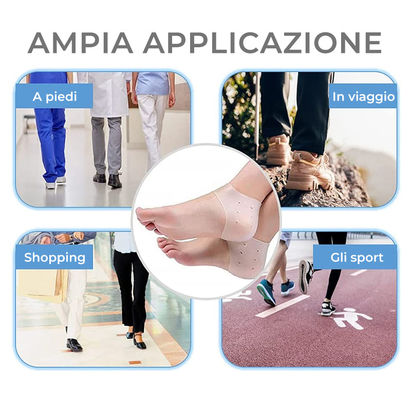 Copri tallone in silicone