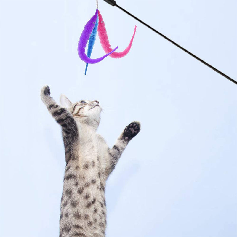 Giocattoli vermiformi Twisty Fuzzy