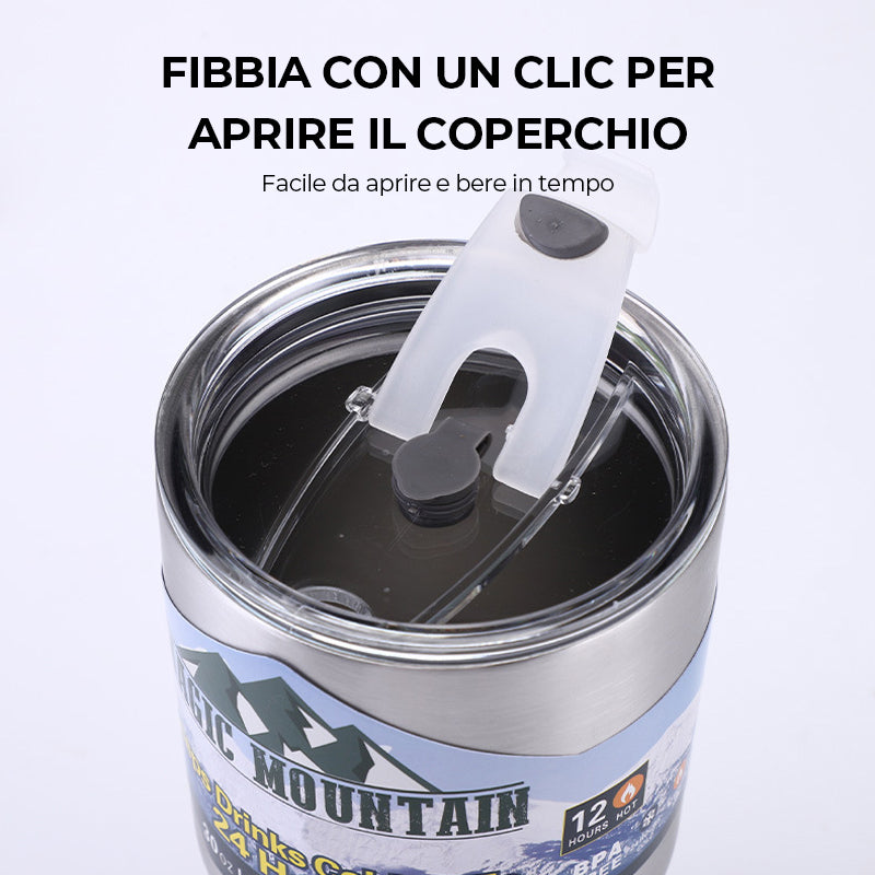 Thermos per auto in acciaio inossidabile 304
