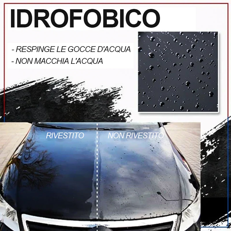 Spray per la riparazione dei graffi dell'auto