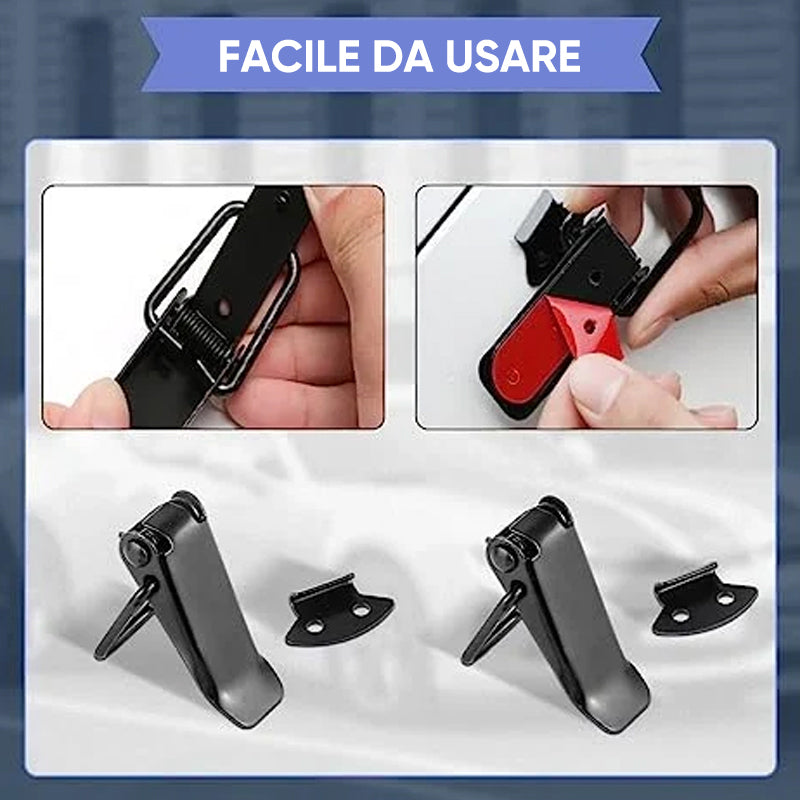 Estrattore per paraurti della serratura del bagagliaio dell'auto