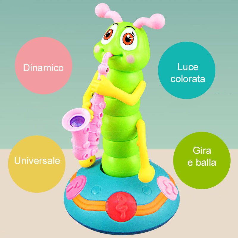 🐛Giocattolo danza bruco elettrico