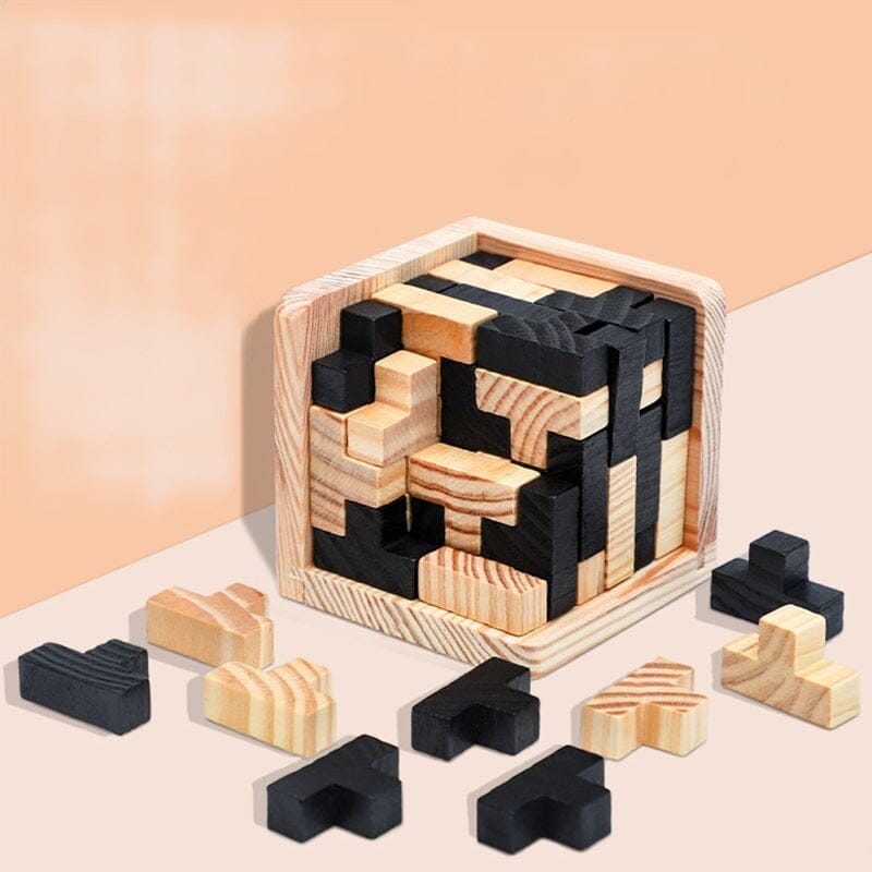 🧩Gioco rompicapo con giocattoli di intelligenza in legno🧩