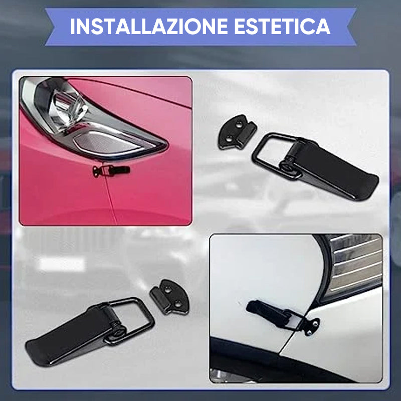 Estrattore per paraurti della serratura del bagagliaio dell'auto