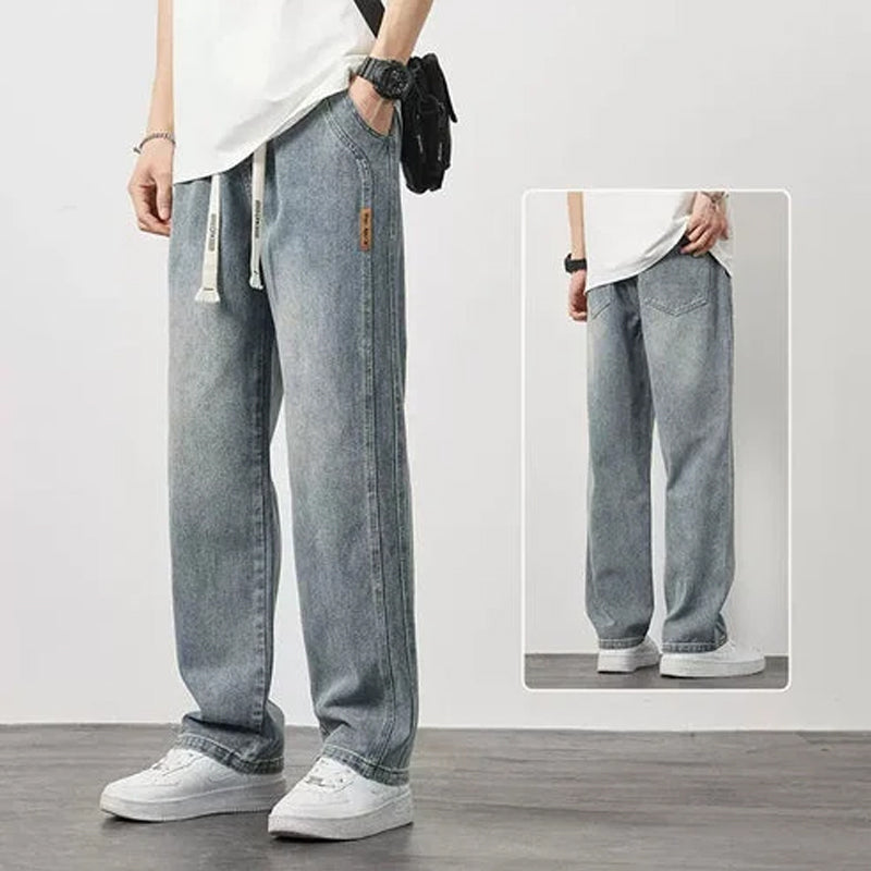 Jeans larghi e dritti da uomo