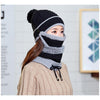 Set di sciarpe invernali da donna 3PCS