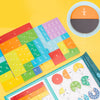 Puzzle magnetico con frazioni di libri per bambini