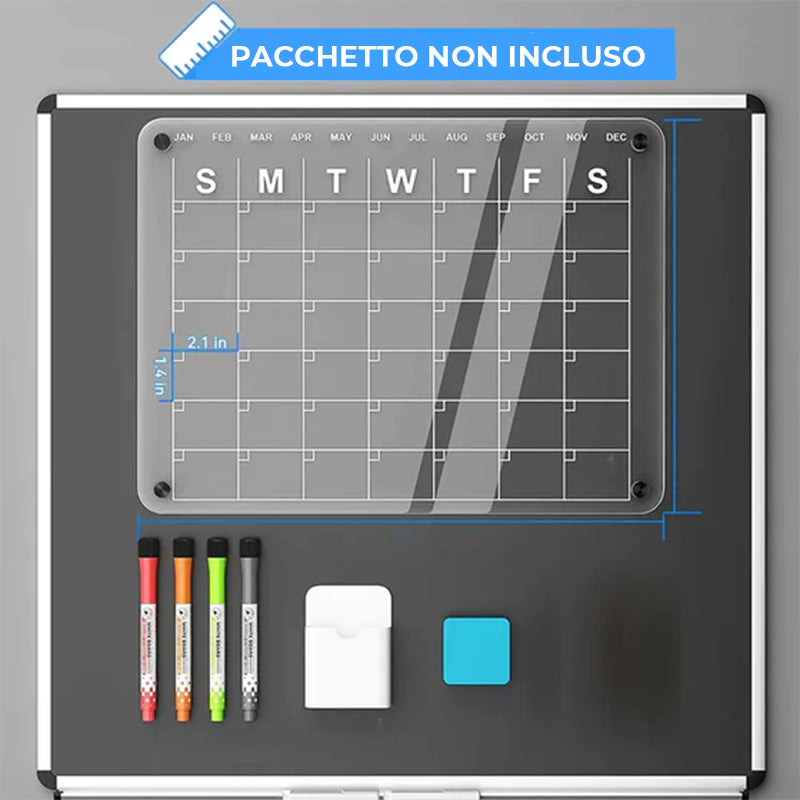 Calendario magnetico per il frigorifero