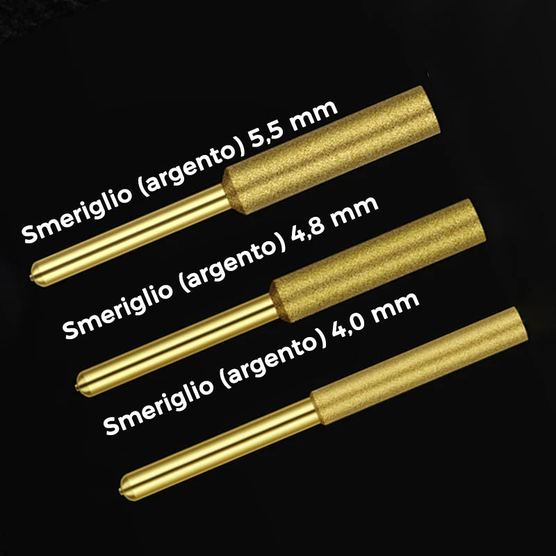 Rettificatrice elettromeccanica testa abrasiva lima elettrica smeriglio