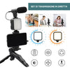 Faretto con kit microfono