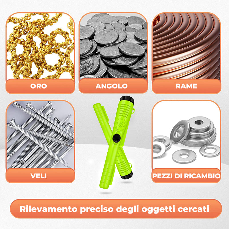Rilevatori di metalli impermeabili
