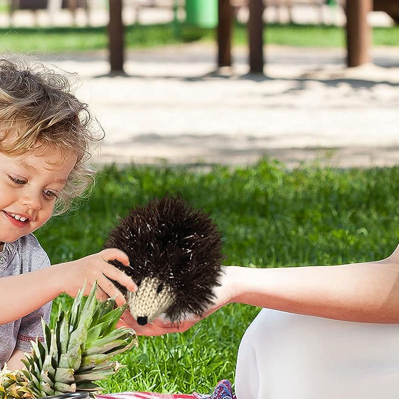 🦔Mini Decorazione Riccio Lavorato A Maglia