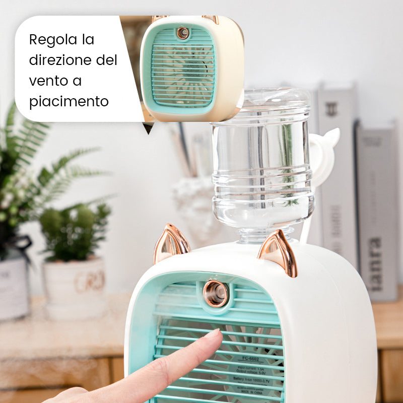 🎉Speciali estive🎉Ventilatore portatile per condizionatore d'aria