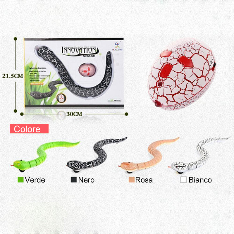 Giocattolo realistico del serpente RC telecomandato