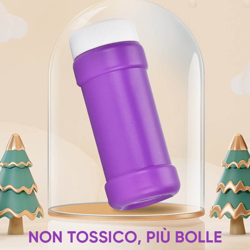 Divertente soffiatrice per bolle di Babbo Natale