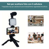 Faretto con kit microfono